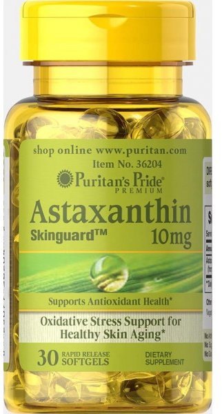 

Puritan's Pride Astaxanthin 10 Mg-30 Softgels