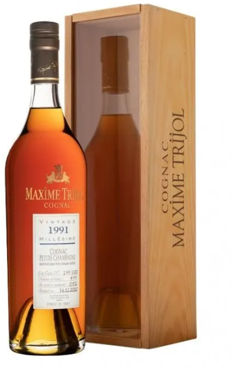 Акція на Коньяк Maxime Trijol cognac Petite Champagne Vintage 1991 40% (0.7 л) (MAR3544680002765) від Stylus