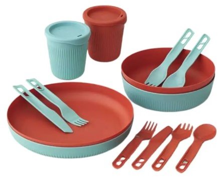 

Набір посуду Sea to Summit Passage Dinnerware Set, 2P, 14 Piece, Spicy Orange/Aqua Sea Blue (STS ACK037051-122123)