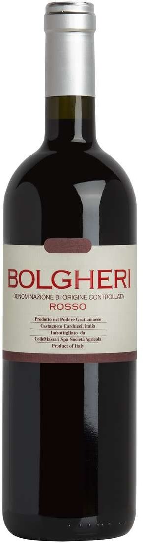 Акція на Вино Grattamacco Bolgheri Rosso красное сухое 0.75л (BWW3068) від Stylus