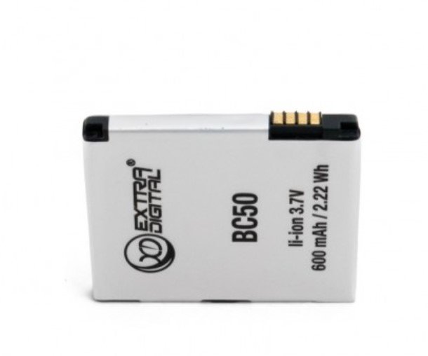 

Аккумулятор ExtraDigital for Motorola BC50 (600 mAh) - BMM6252