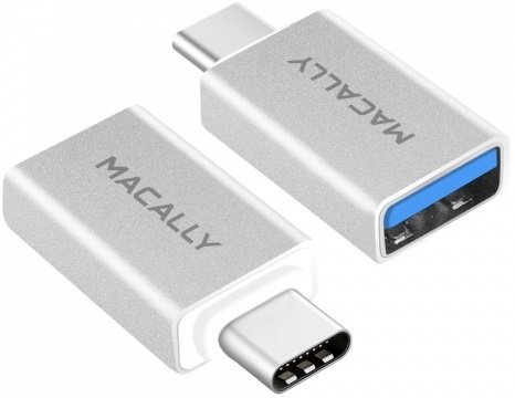 Акція на Macally Adapter USB-C to Usb 3.0 (2 in Pack) (UCUAF2) від Stylus