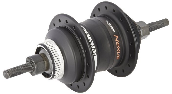 

Втулка задняя Shimano SG-3D55-3, Nexus 3-быстр. 32отв 135X193мм, (ROD:90.75мм) Center Lock черный, Oem (ASG3D55BLX)