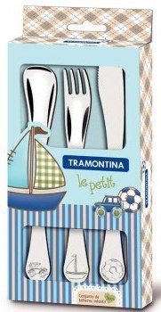 

Tramontina Baby Le Petit blue /х3пр.стол.приборов
