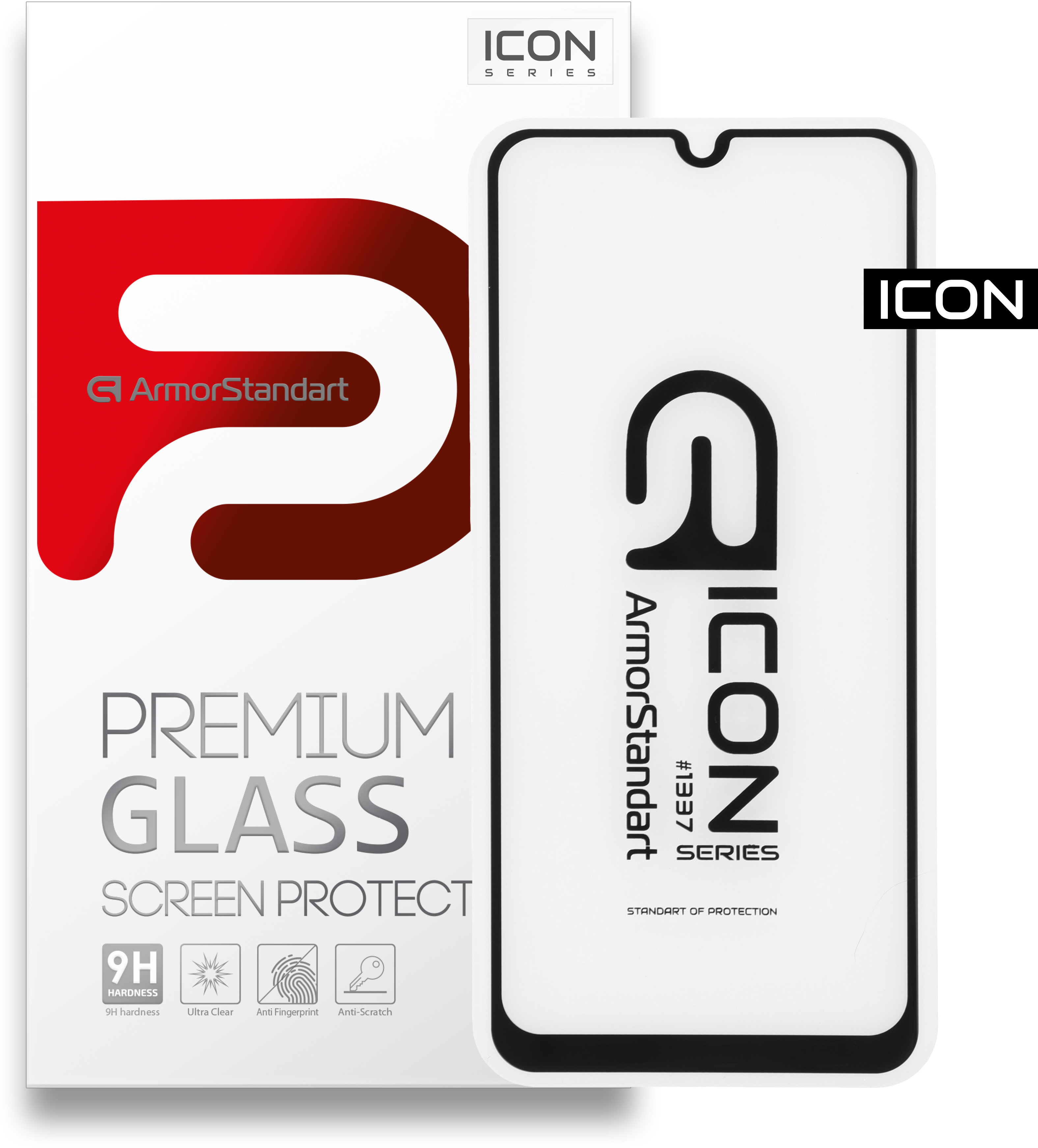 

Armorstandart Tempered Glass Icon Black для Samsung A315 Galaxy A31 (ARM56241-GIC-BK)