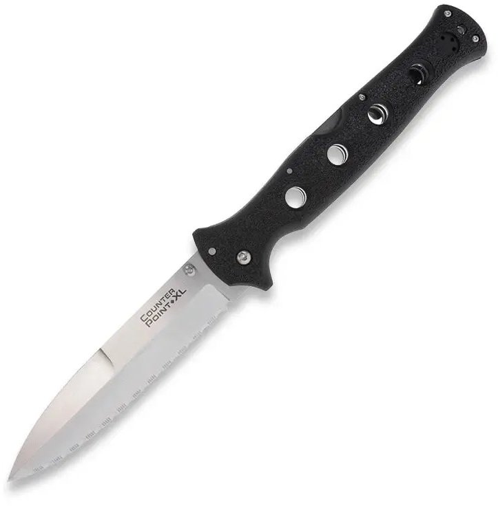 Акція на Cold Steel Counter Point 6" Serrated, Black (CST CS-10AAS) від Stylus