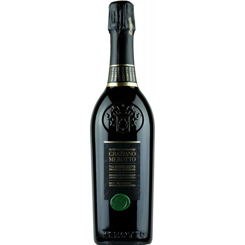 Акція на Шампанское Graziano Merotto Cuvee Del Fondatore Millesimato Prosecco Superiore Brut (0,75 л) (BW40402) від Stylus