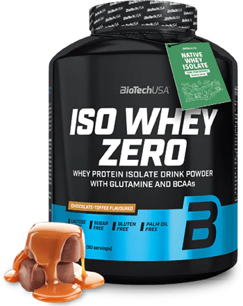 Акція на BioTechUSA Iso Whey Zero 2270 g / 90 servings / Chocolate Toffee від Stylus