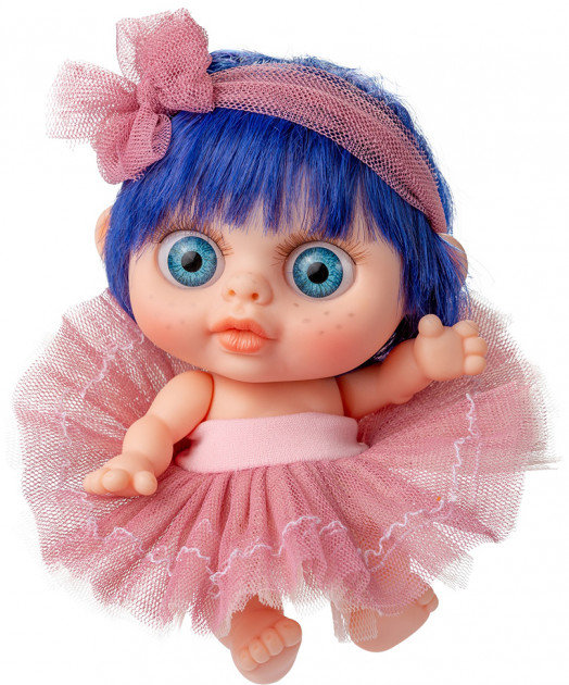Акция на Кукла пупс Berjuan Baby Biggers с запахом ванили 14 см (AZUL) от Stylus
