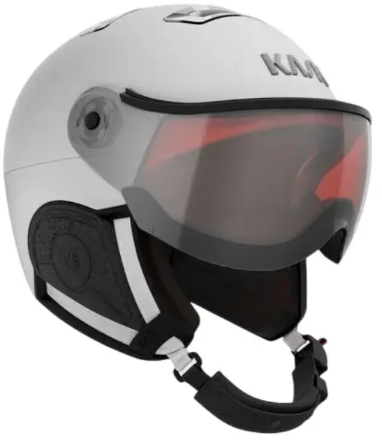 Акція на Kask (SHE00060) Chrome Visor 2025 white/silver 56 (8057099329262) від Stylus