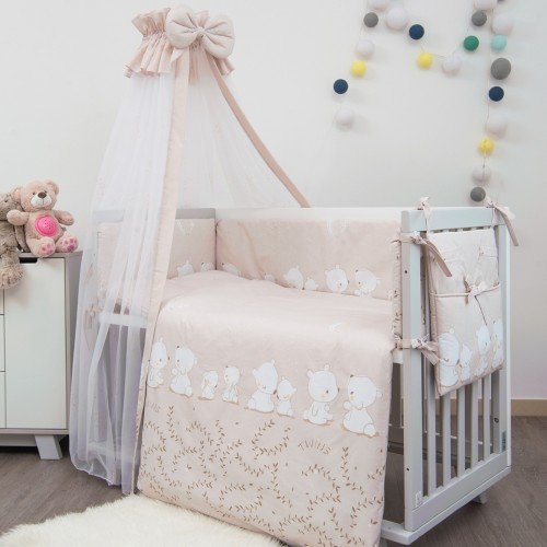 

Постельный комплект 8 эл. Twins Sweet 4053-SW-016, Umka pink, розовый