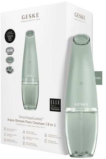 

Засіб для чищення Geske Aqua-Stream Face Cleanser 8в1 green