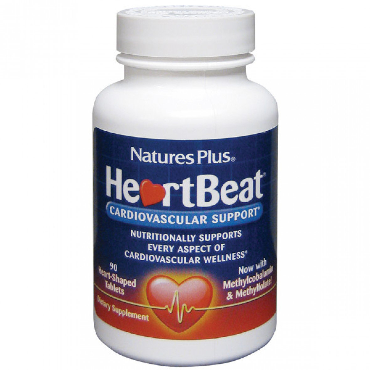 Акція на Natures Plus Heart Beat 90 tabs Комплекс для поддержки сердечно-сосудистой системы від Stylus