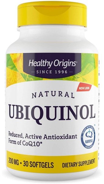 Акція на Healthy Origins Ubiquinol 200 mg Убихинол 30 гелевых капсул від Stylus