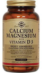 Акція на Solgar Calcium Magnesium with Vitamin D3 150 Tablets від Stylus