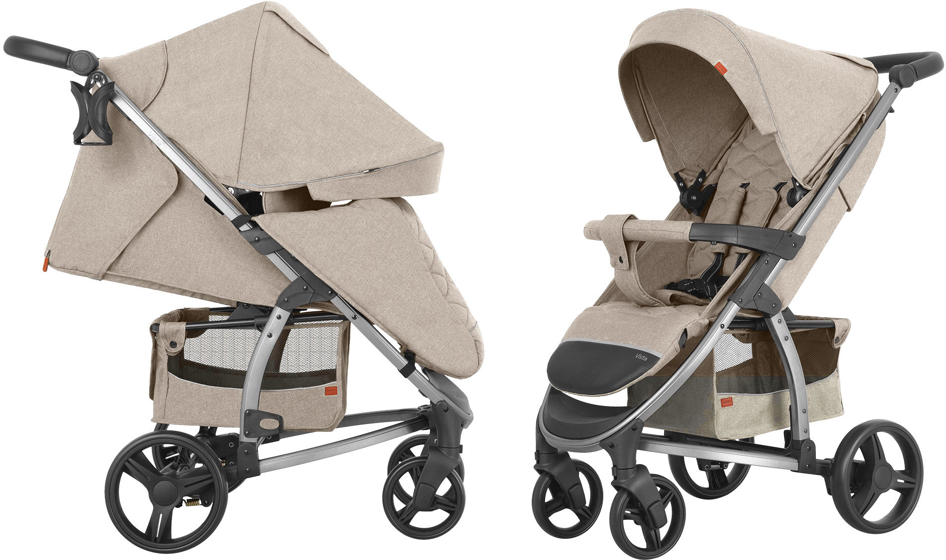 

Прогулочная коляска Carrello Vista CRL-8505 Stone Beige