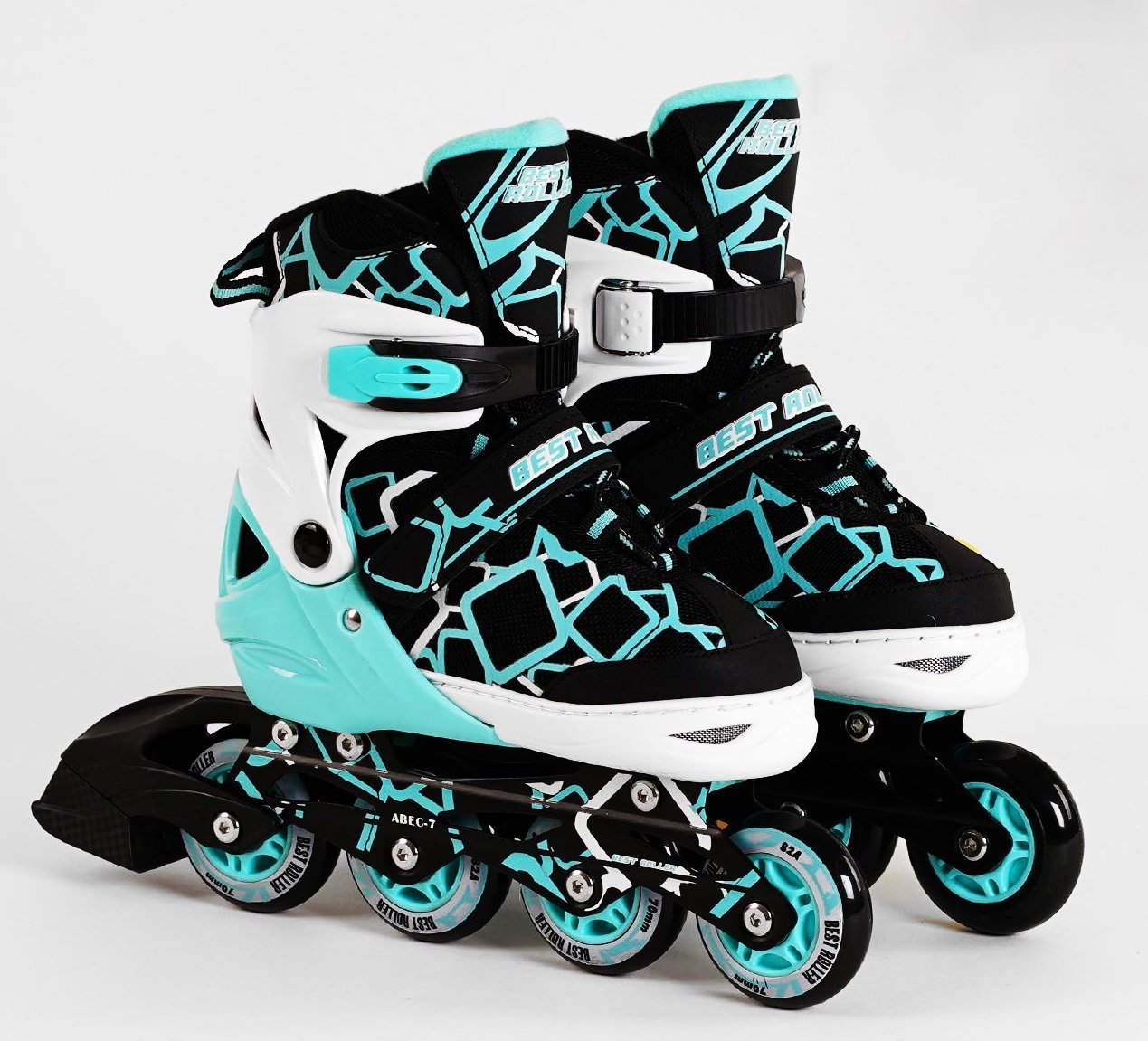 

Роликовые коньки Best Roller Black-Turquoise (116485)