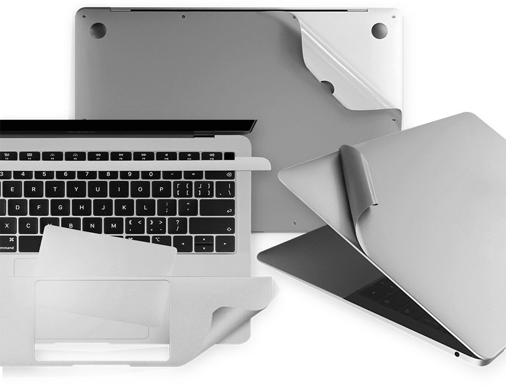 Акція на COTEetCI Fuselage Film Set Silver (MB1096-TS) for MacBook Pro 13" M1 / Pro 13" M2 від Stylus