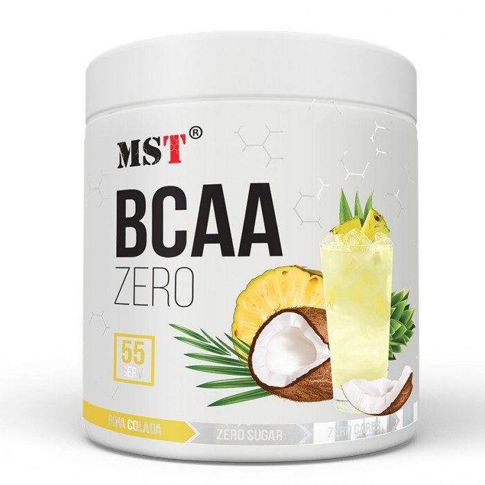 

Mst Nutrition Bcaa Zero 330 g /55 servings/ Pina colada