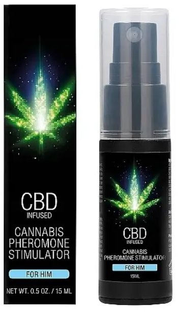 

Духи з феромонами для чоловіків Shots - Cbd Cannabis Pheromone Stimulator For Him, 15 ml