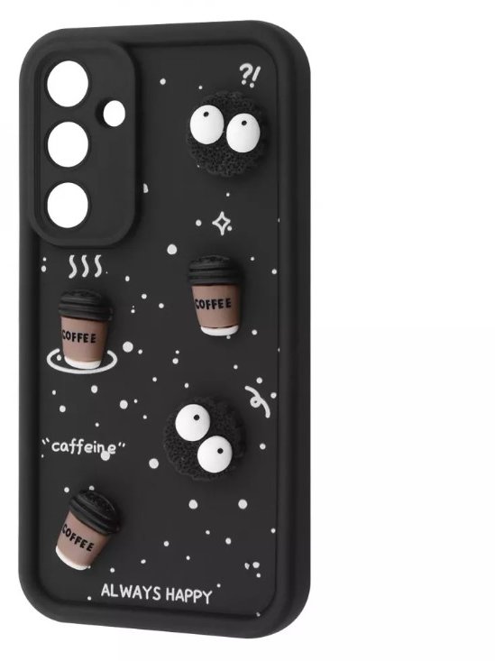 

Mobile Case Pretty Things Black/Coffee for Samsung A155 Galaxy A15 4G / A156 Galaxy A15 5G