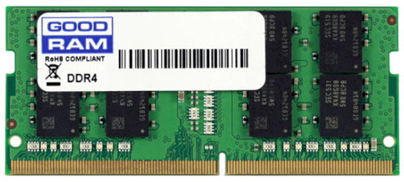 Акція на Goodram 16 Gb SO-DIMM DDR4 2400 MHz (GR2400S464L17/16G) від Stylus