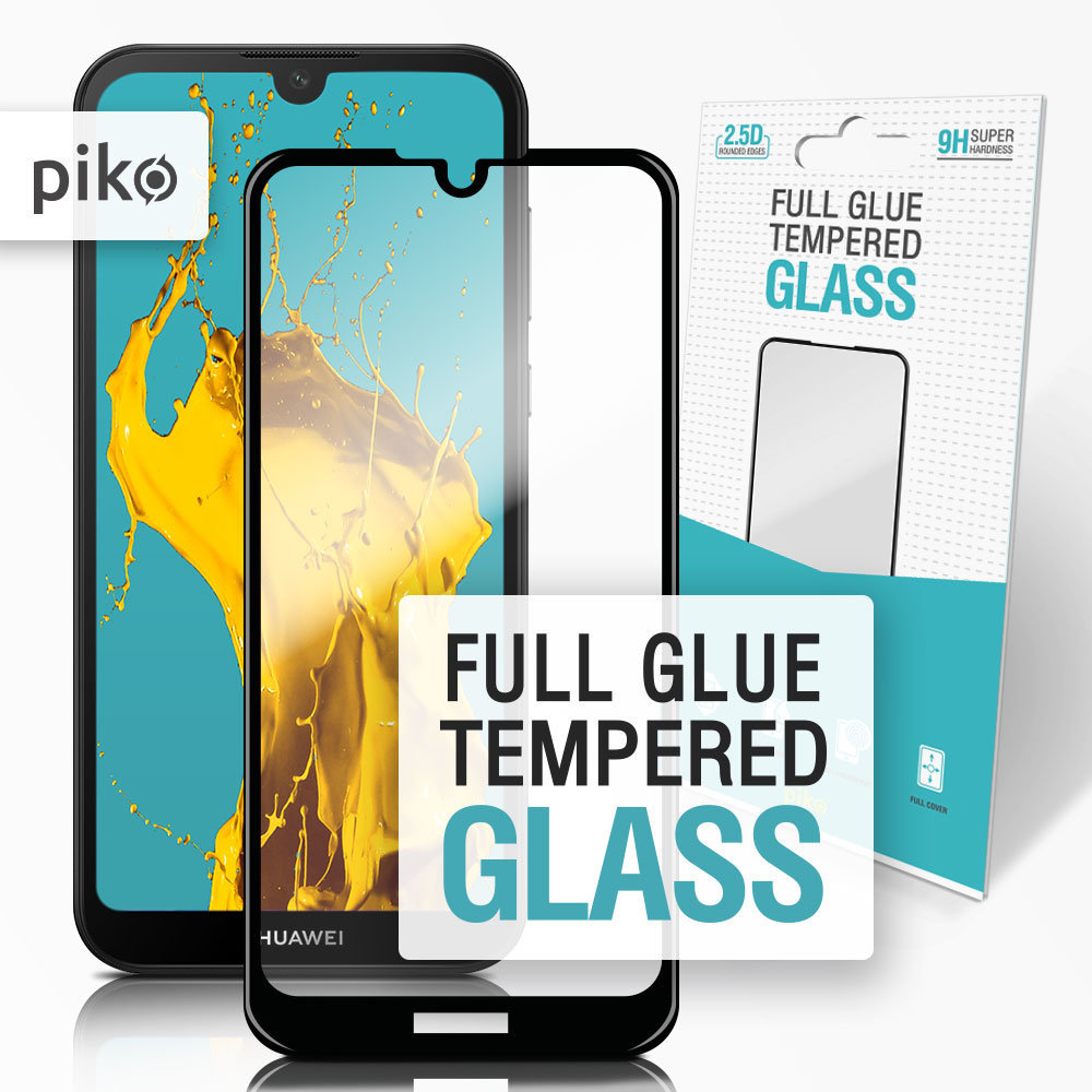 

Piko Tempered Glass Full Glue Black for Huawei Y5p