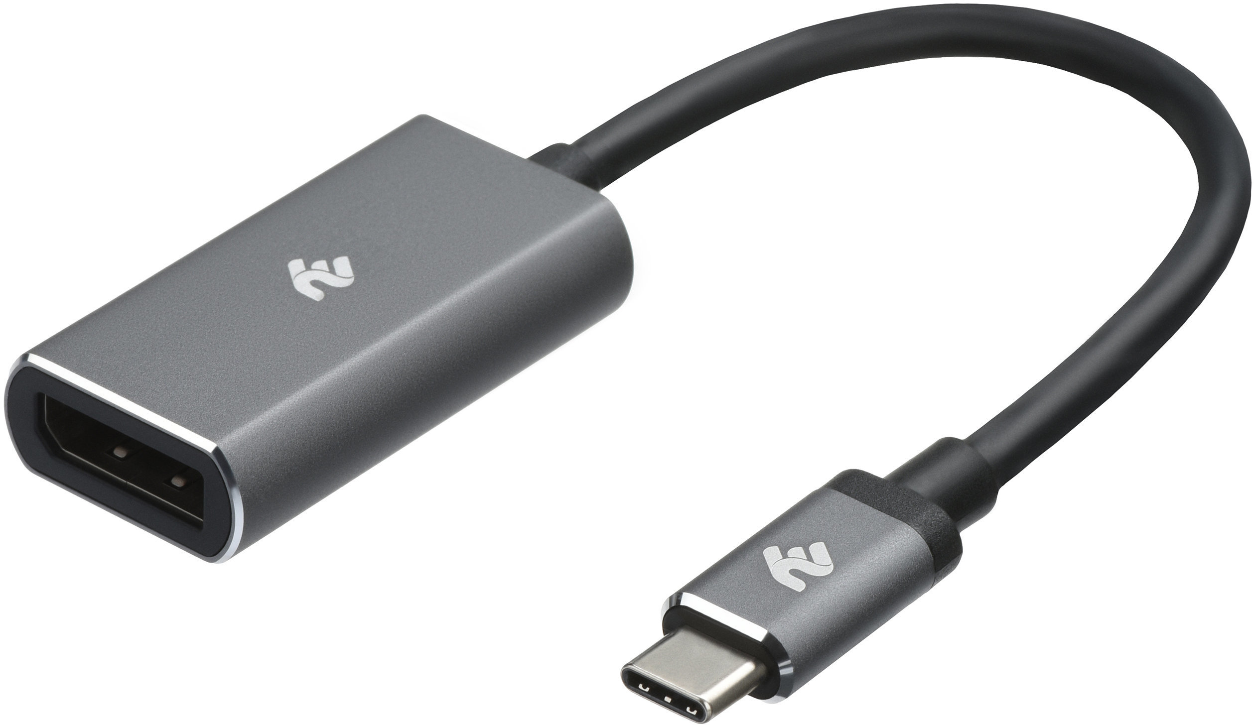 Акція на 2E Adapter USB-C to Display port Silver (2E-W1404) від Y.UA