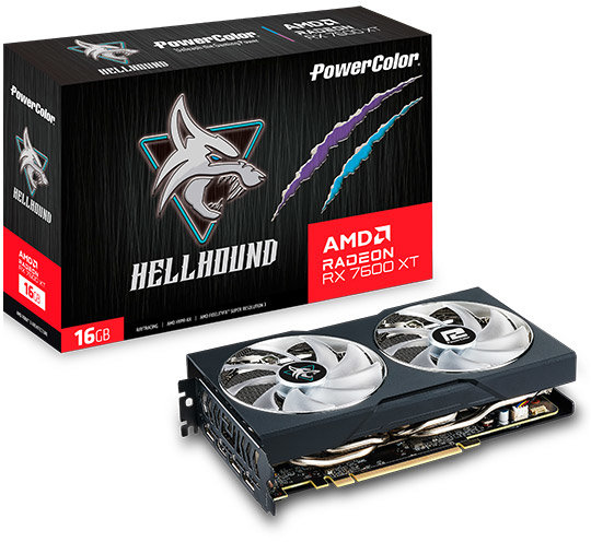 Акція на PowerColor Hellhound Amd Radeon Rx 7600 Xt 16GB GDDR6 (RX 7600 Xt 16G-L/OC) від Stylus