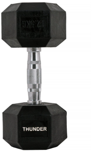 Акція на Thunder 12.5 кг (HEXAGONAL-DUMBBELLS-12,5K) від Stylus