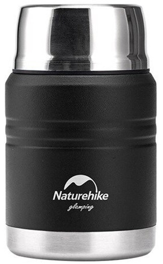 

Термос Naturehike Stew beaker NH20SJ041 304 сталь для еды черный 0.5 л (6927595767467)