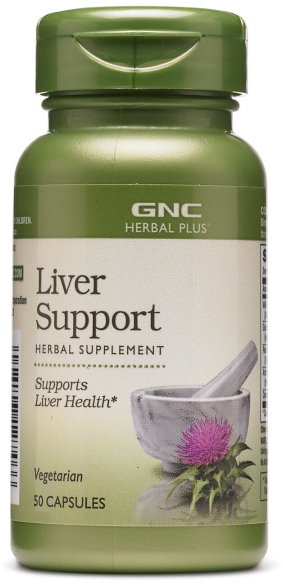 

Gnc Herbal Plus Liver Support Комплекс підтримки печінки 50 капсул