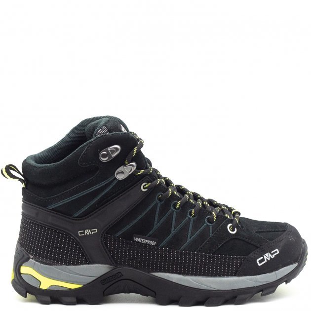 

Черевики Cmp Rigel Mid Wmn Trekking Shoe Wp (3Q12946-37UH) 35 (36) чорна натуральна замша демісезон