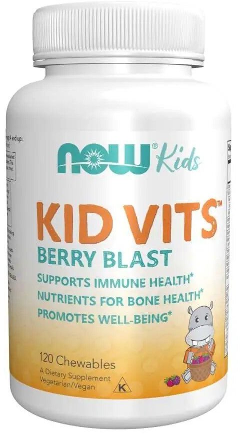 

Now Foods Kid Vits120 tabs Berry Blast