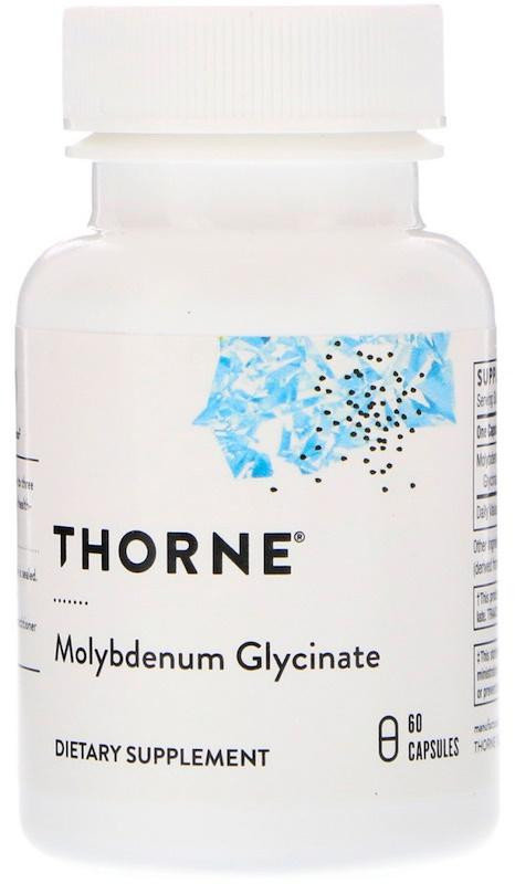 

Thorne Research Molybdenum Glycinate 60 Caps Молібден