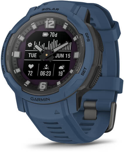 

Garmin Instinct Crossover Solar Tidal Blue (010-02730-02)