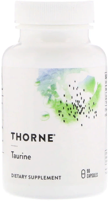 

Thorne Research, Taurine, 90 Vegetarian Capsules (THR-51102)