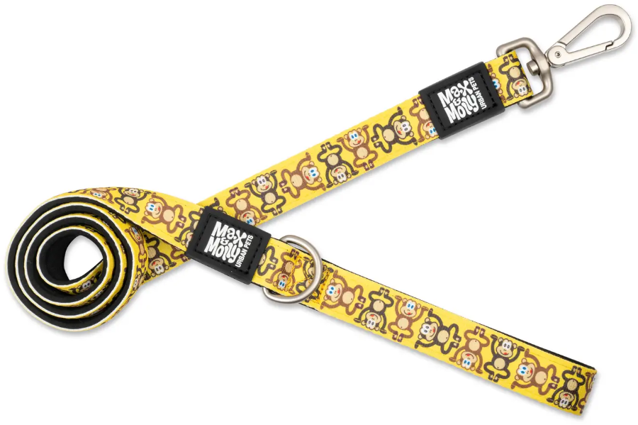 Акція на Поводок короткий для собак Max & Molly Short Leash - Monkey Maniac Xs (4894512050303) від Stylus