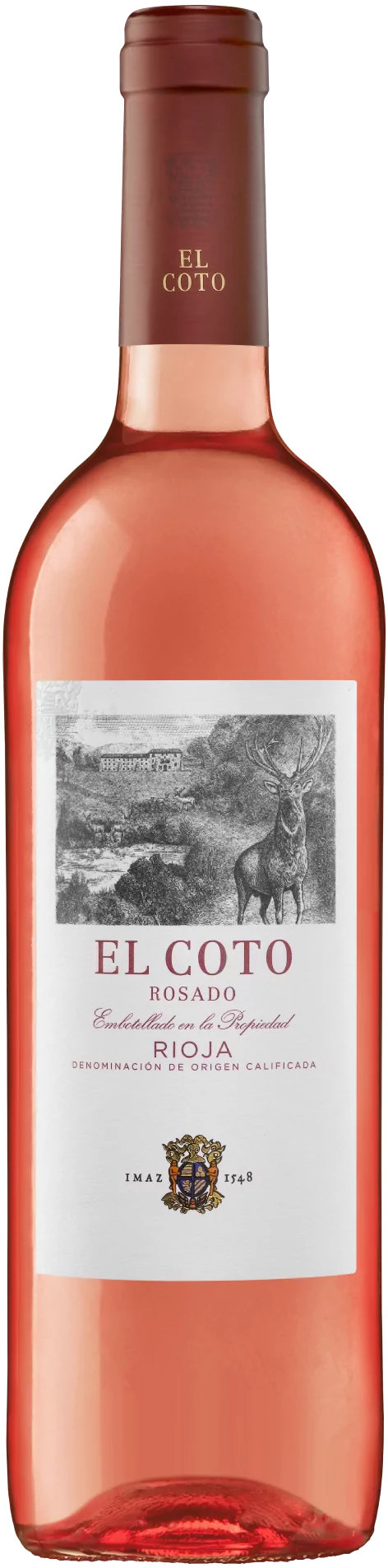 

Вино El Coto "Rioja Rosado", розовое сухое 0.75л 12.5% (BDA1VN-VRC075-002)