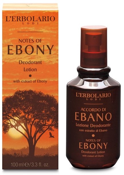 

L'Erbolario Notes Of Ebony Deodorant Lotion Лосьон-дезодорант Чёрное дерево 100 ml