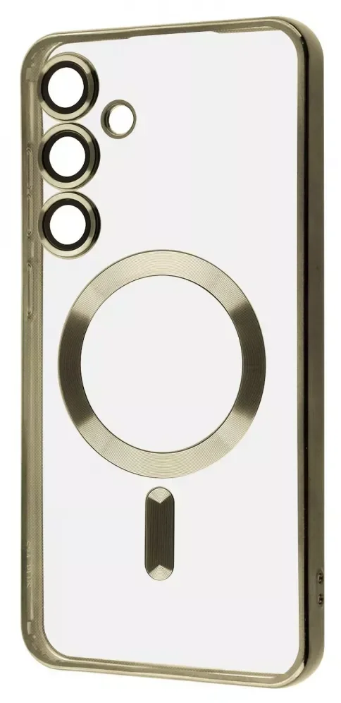 

Wave Metal Color Case with Magnetic Ring Gold для Samsung S921 Galaxy S24