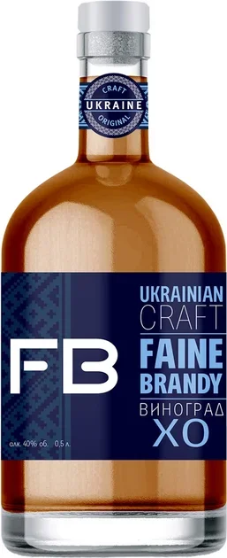 Акція на Бренди Faine Brandy Виноград Xo 40% 0.5 л (VTS6344026) від Stylus