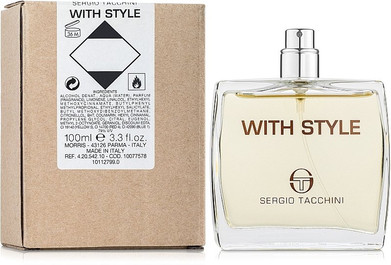 

Туалетная вода Sergio Tacchini With Style 100 ml Тестер