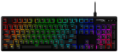 Акція на HyperX Alloy Origins Pbt Rgb Mechnical Red (639N3AA) від Stylus