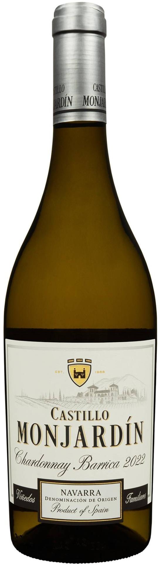 

Вино Castillo Monjardin Chardonnay Barrica 2019 біле сухе 0.75 л (FSH_8428570609621)