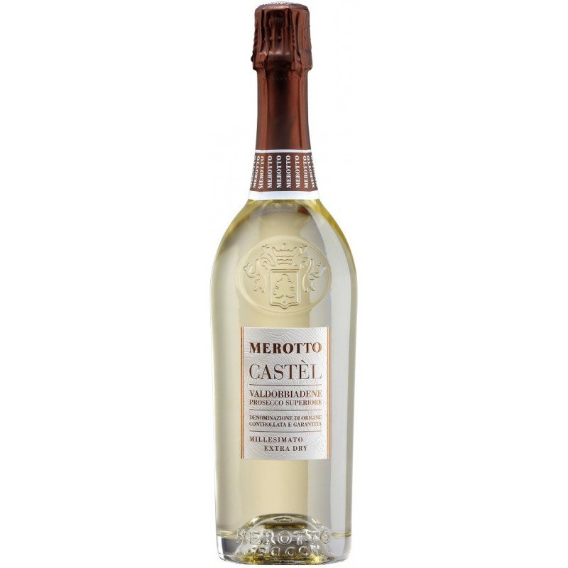 

Шамапнское Merotto Castel Prosecco Superiore Extra Dry Millesimato (0,75 л) (BW45882)