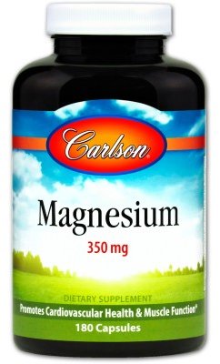 Акція на Carlson Labs Chelated Magnesium 180 Tabs Магний від Stylus