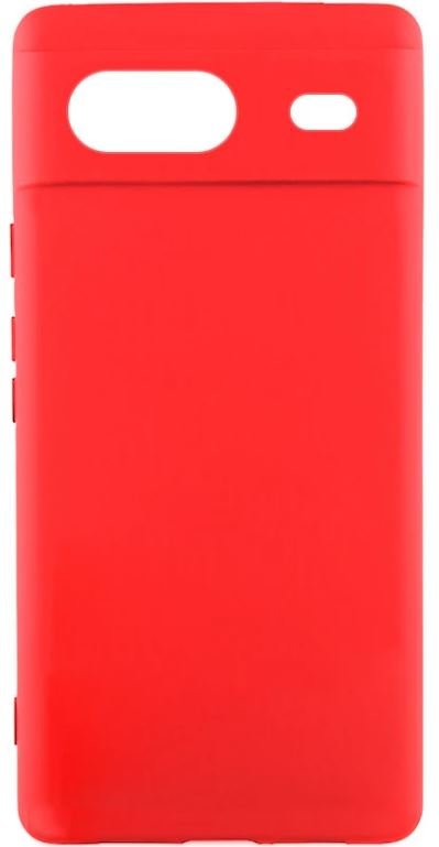 

Lakshmi Case Silicone Cover Full Camera Red for Google Pixel 8a