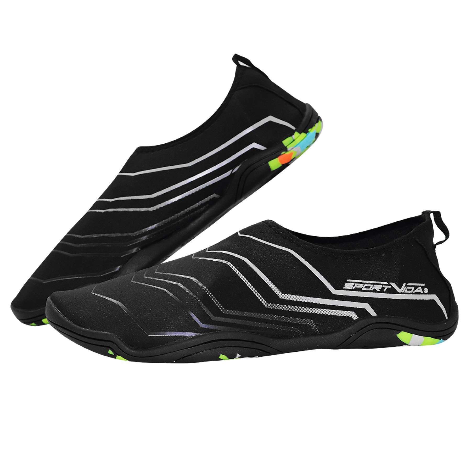 

Обувь для пляжа и кораллов (аквашузы) SportVida SV-GY0006-R45 Size 45 Black/Grey