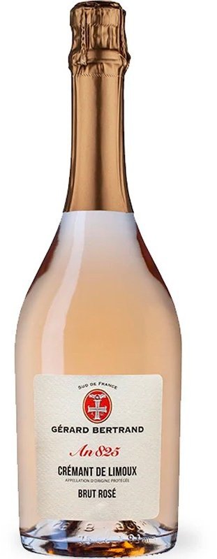 Акція на Игристое вино Gerard Bertrand Heritage An 825 Crémant de Limoux Brut Rosè, розовое брют, 0.75л 12.5% (WHS3514123106060) від Stylus